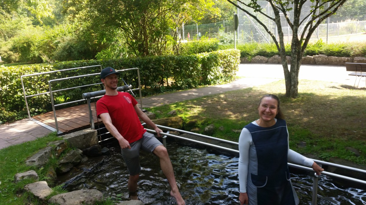 Wassertretbecken Bad Wildbad 2018